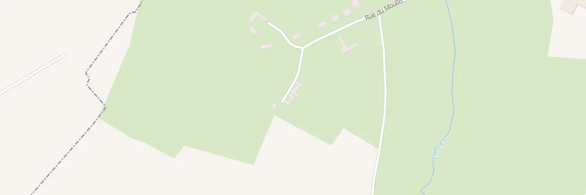 Plan du 43 Rue du Moulin à Hézecques