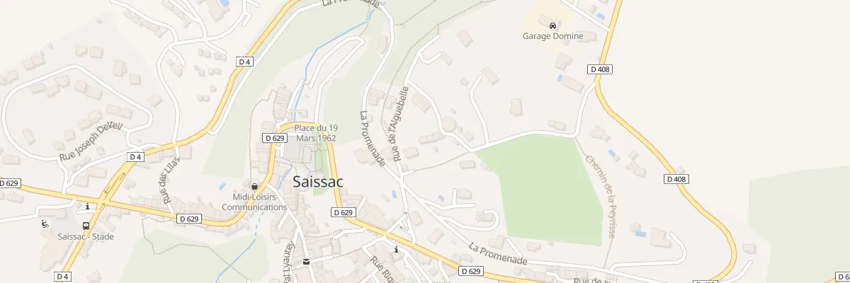 Plan du 273 La Bourdette à Saissac