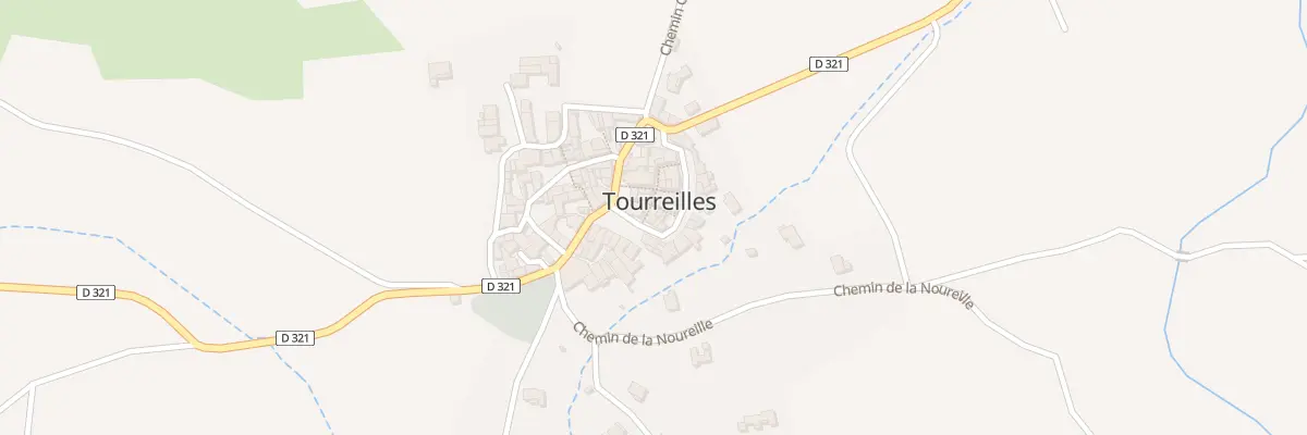 Plan du 17 Le Village à Tourreilles