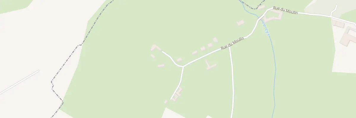 Plan du 42 Rue du Moulin à Hézecques