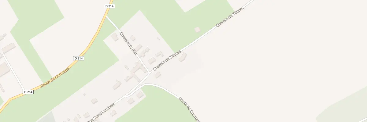 Plan du 4 Che de Tilques à Zudausques