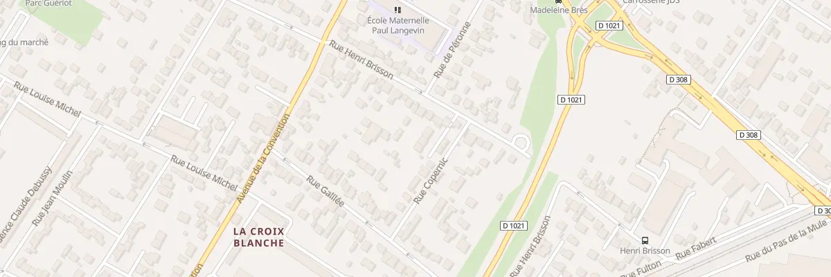 Plan du 30 Rue Henri Brisson à Sartrouville