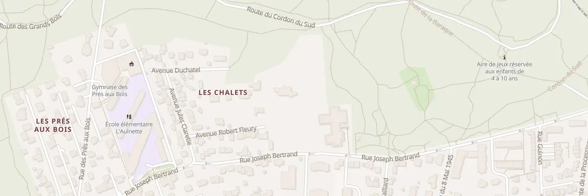 Plan du 17 Av Robert Fleury à Viroflay