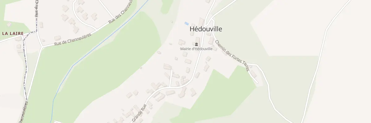 Plan du 33 Gr Grande Rue à Hédouville
