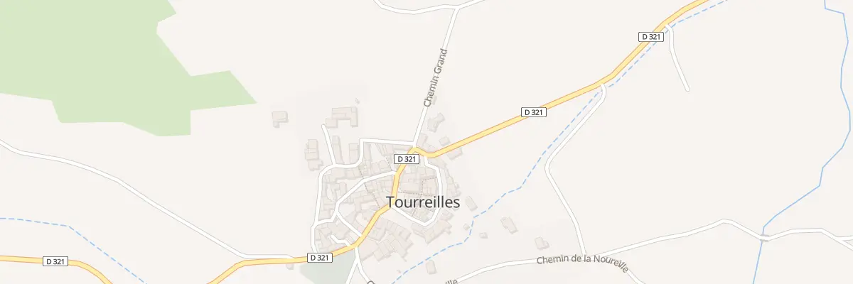 Plan du 2B Av de Limoux à Tourreilles