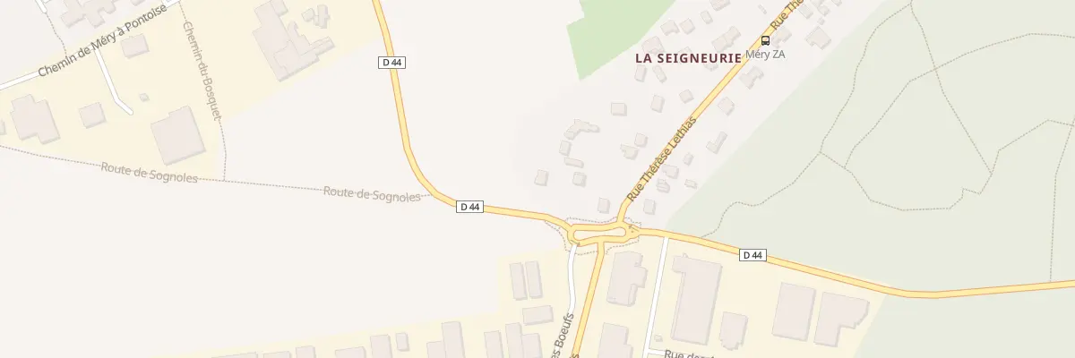 Plan du 106 Rue Thérèse Léthias à Méry-sur-Oise