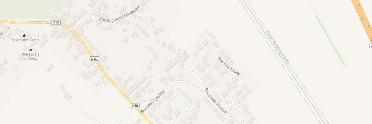 Plan du 17 Rue Henri Jouffin à Foëcy
