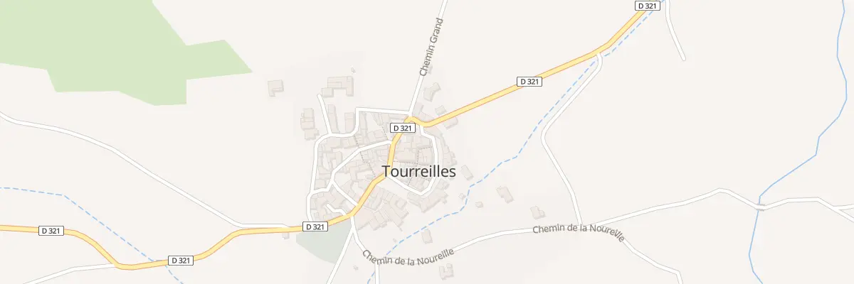Plan du 8 Le Village à Tourreilles