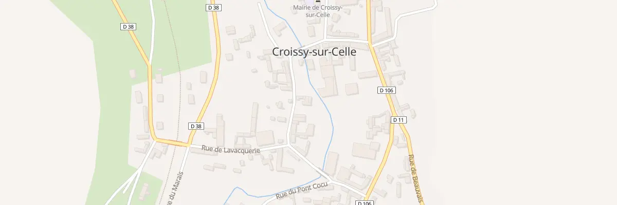 Plan du 7 Rue de l’Abreuvoir à Croissy-sur-Celle