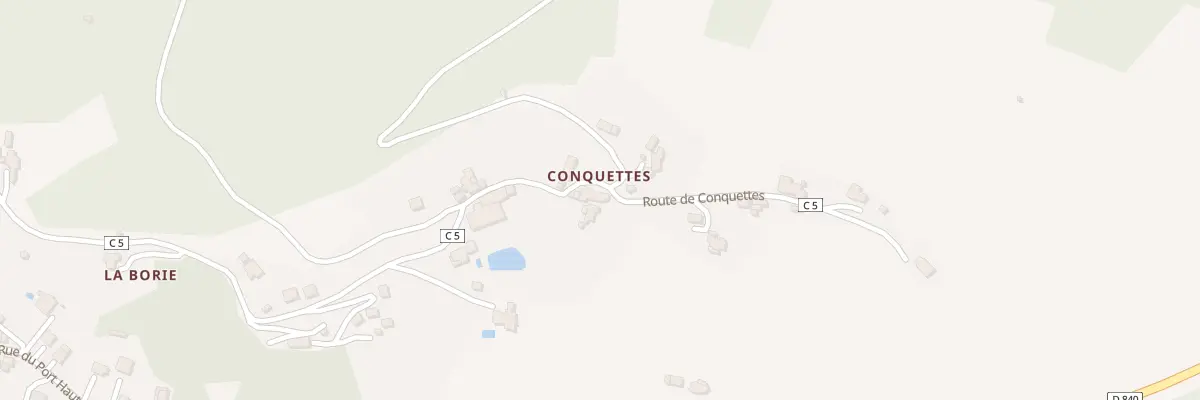 Plan du 5139 Conquettes à Bouillac