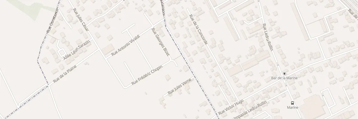 Plan du 23 Rue Georges Bizet à Carrières-sur-Seine