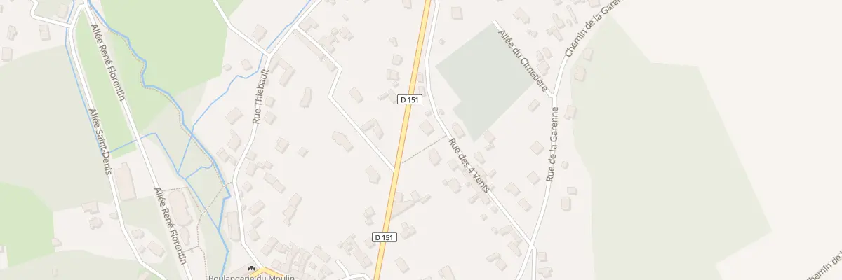 Plan du 16 Bd Pasteur à Nesles-la-Vallée