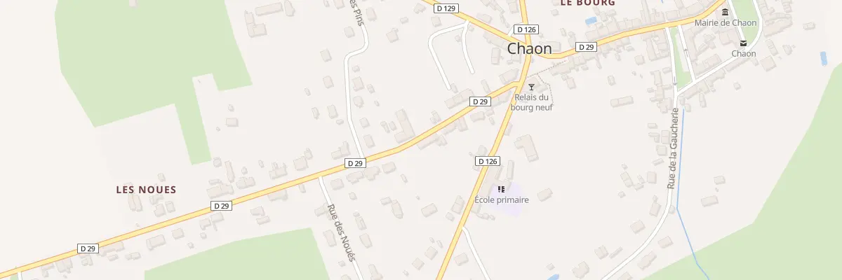 Plan du 9 Rue de Lamotte-beuvron à Chaon