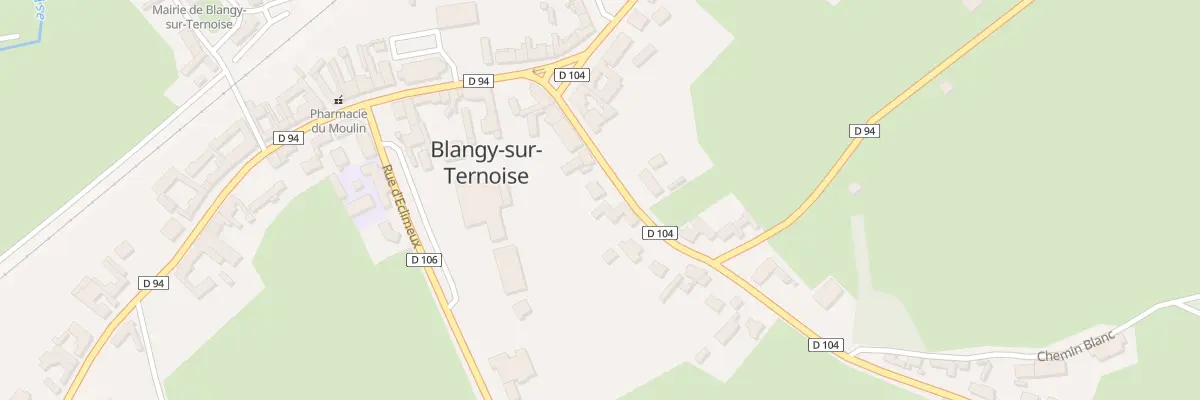 Plan du 9 Rue d’Hesdin à Blangy-sur-Ternoise