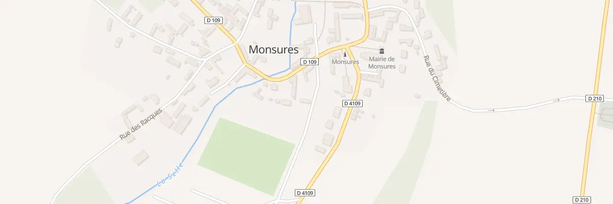 Plan du 5 Rue du Pont à Monsures