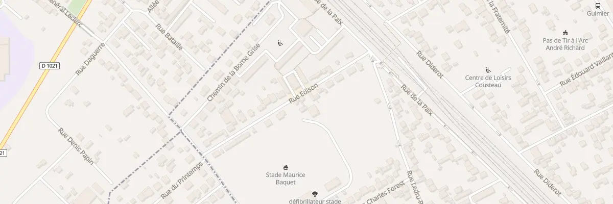 Plan du 5 Rue Edison à Houilles