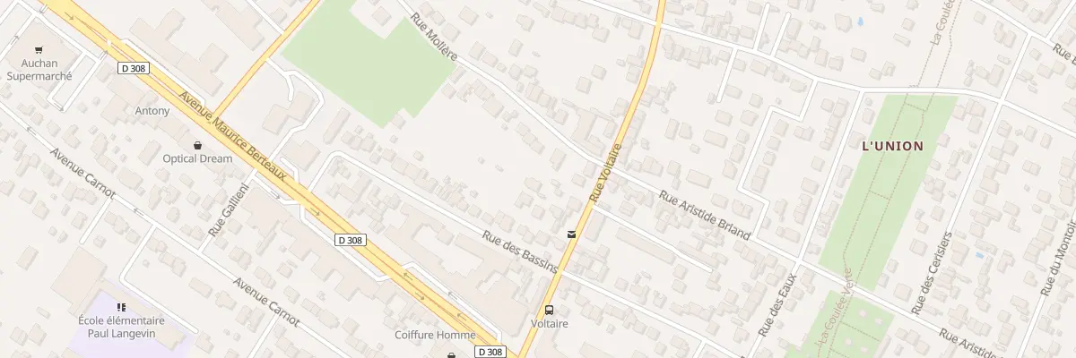 Plan du 56 Rue Molière à Sartrouville