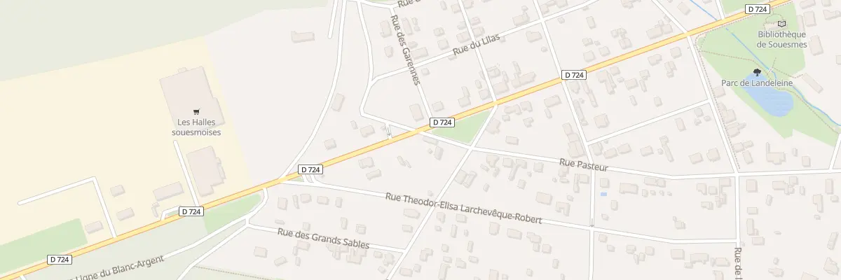 Plan du 53 Rue Pasteur à Souesmes
