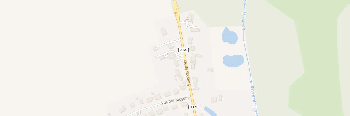 Plan du 33 Rue de Souvigny à Chaon