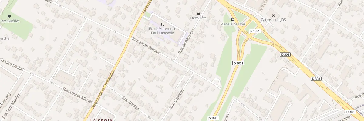 Plan du 17 Rue Henri Brisson à Sartrouville