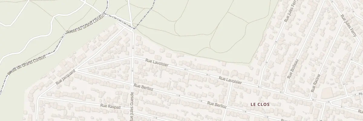 Plan du 94 Rue Lavoisier à Vélizy-Villacoublay