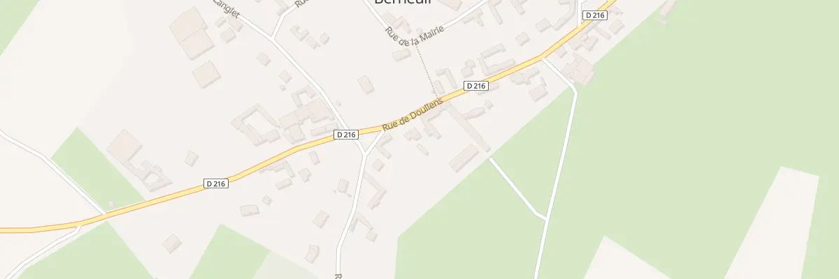 Plan du 21 Rue de Domart à Berneuil