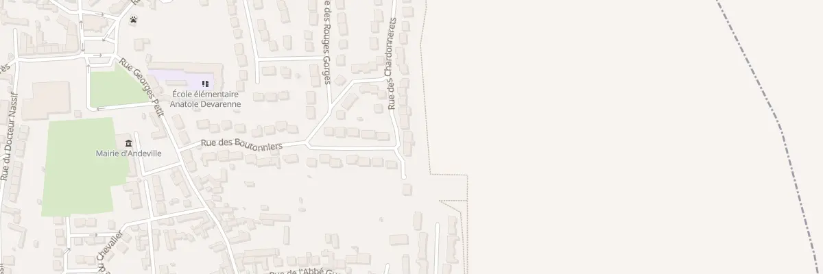 Plan du 31 Rue des Chardonnerets à Andeville