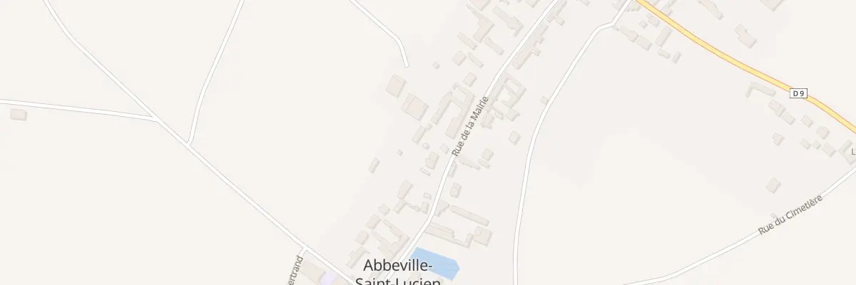 Plan du 17 Rue de la Mairie à Abbeville-Saint-Lucien