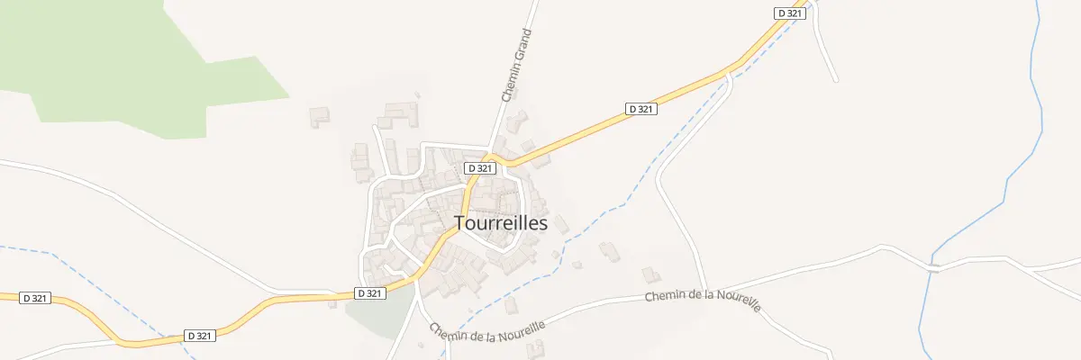 Plan du 3 Le Village à Tourreilles