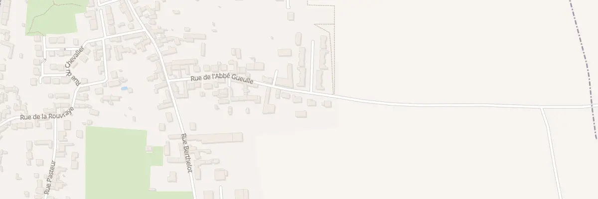 Plan du 26 Rue de l’Abbe Gueulle à Andeville
