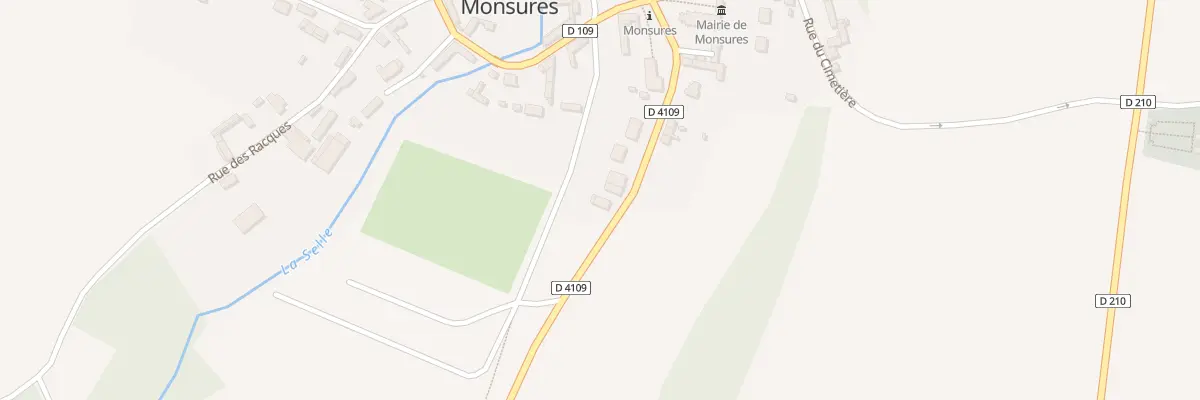 Plan du 6 Rue de Croissy à Monsures