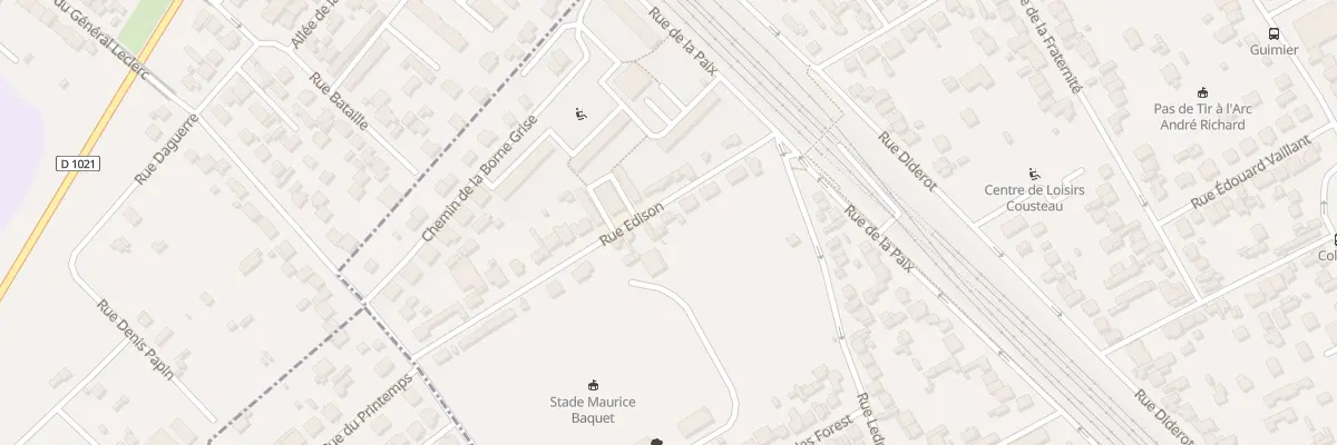 Plan du 3B Rue Edison à Houilles