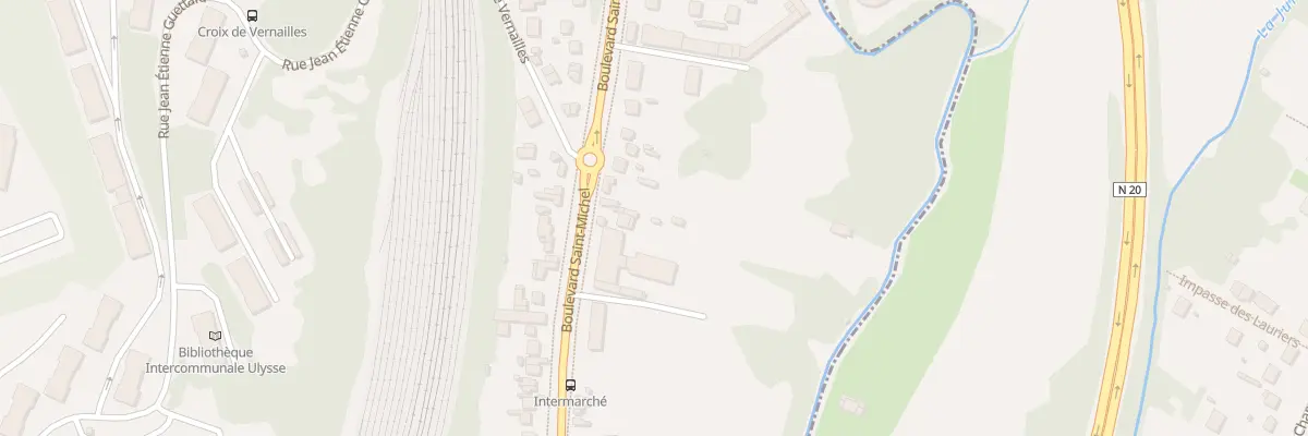 Plan du 68 Bd Saint-Michel à Étampes