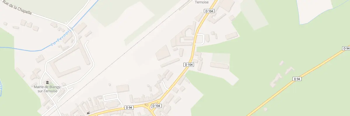 Plan du 3 Rue de la Gare à Blangy-sur-Ternoise