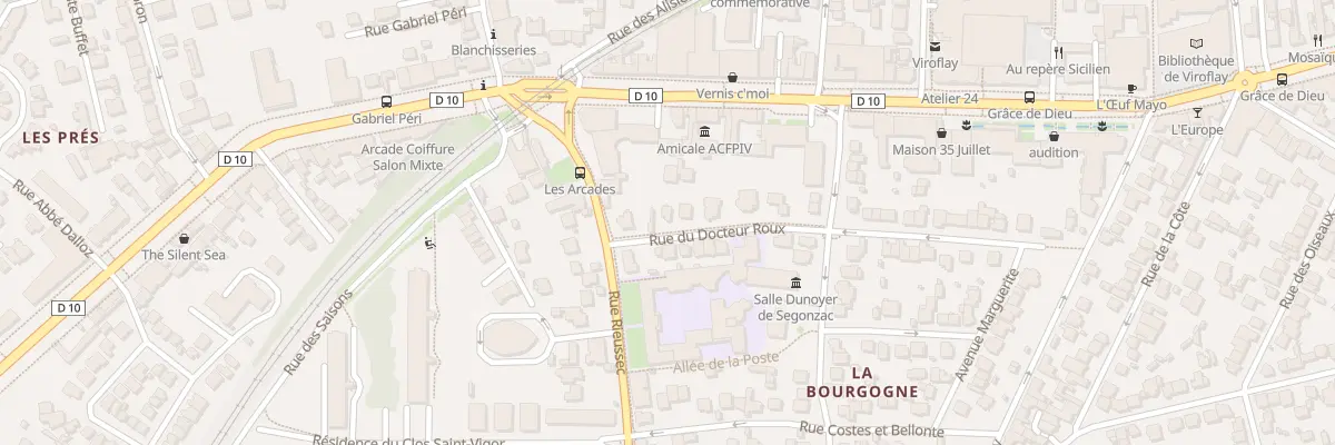 Plan du 42 Rue du Docteur Roux à Viroflay
