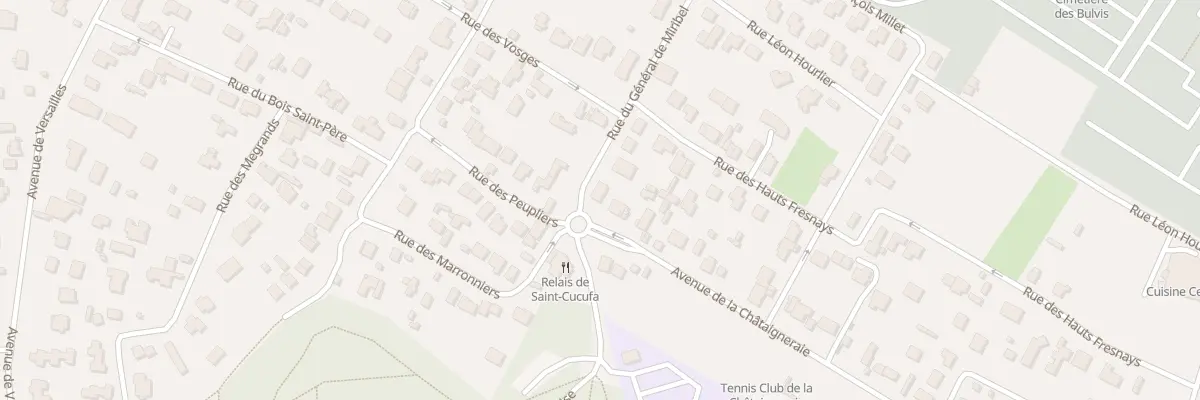 Plan du 55 Rue du Gen de Miribel à Rueil-Malmaison