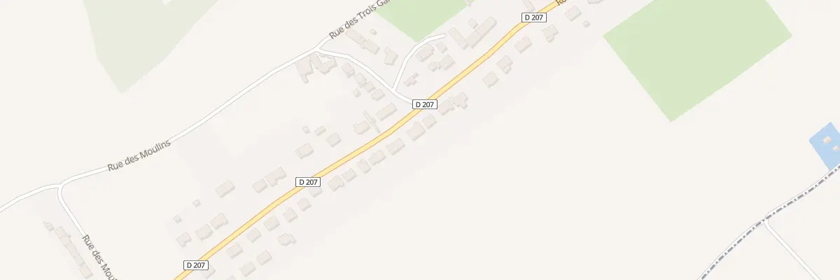 Plan du 39 Rte de Moringhen à Moulle