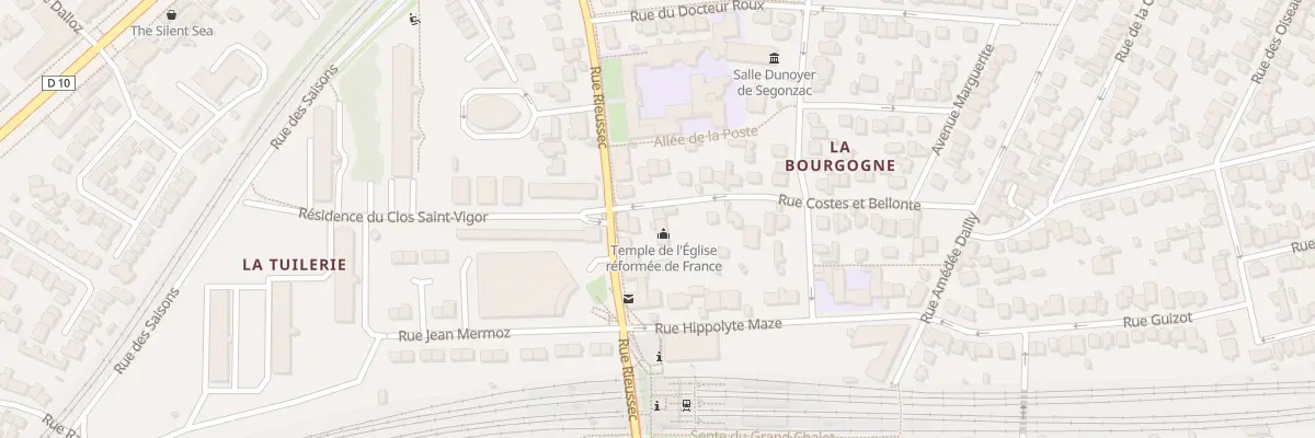 Plan du 31 Rue Costes et Bellonte à Viroflay