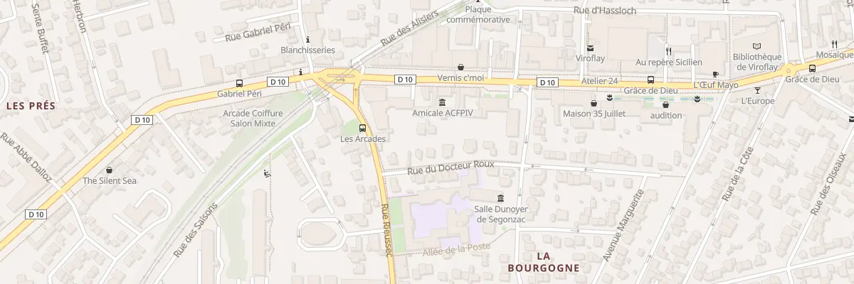 Plan du 40 Rue du Docteur Roux à Viroflay