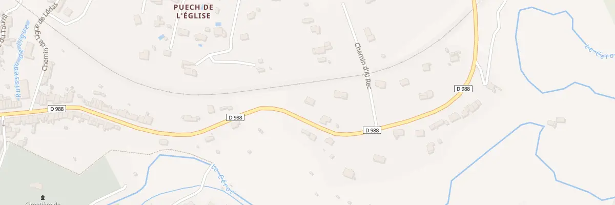 Plan du 125 Av de Rodez à Carmaux