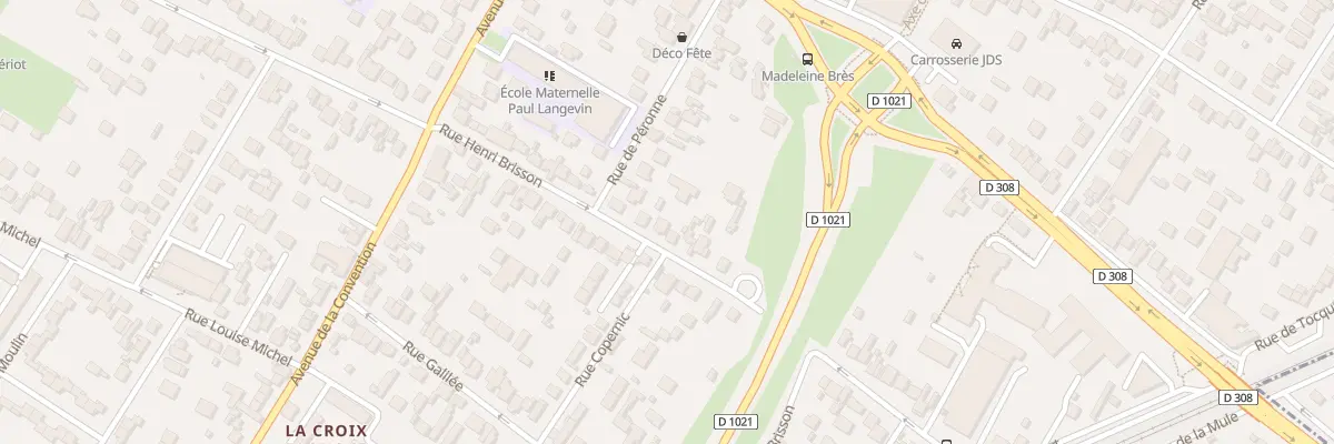Plan du 23 Rue Henri Brisson à Sartrouville