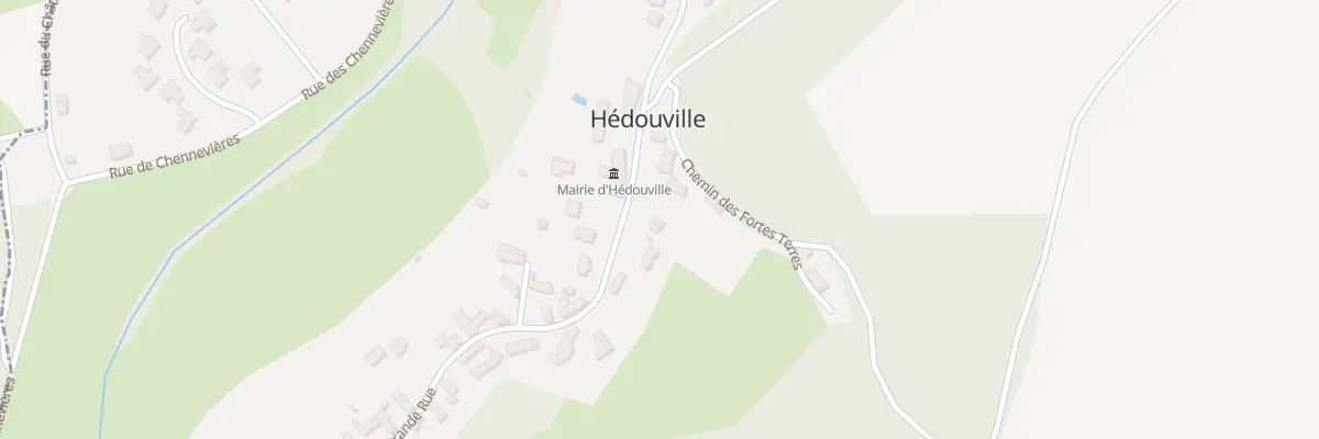 Plan du 28 Gr Grande Rue à Hédouville