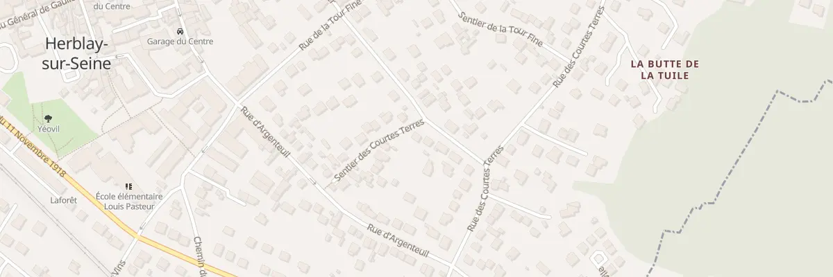 Plan du 10 Rue Henri Dunant à Herblay-sur-Seine