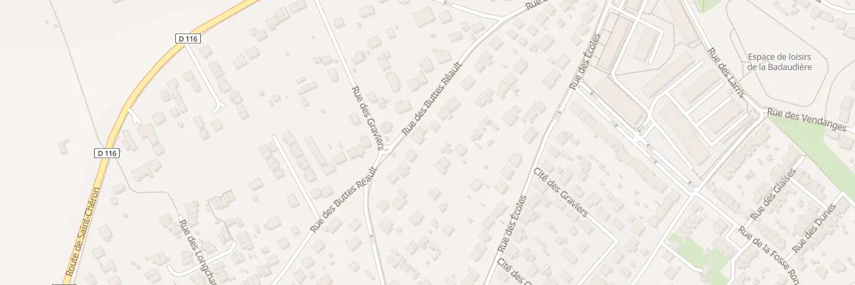 Plan du 223A Rue des Buttes Réault à Breuillet
