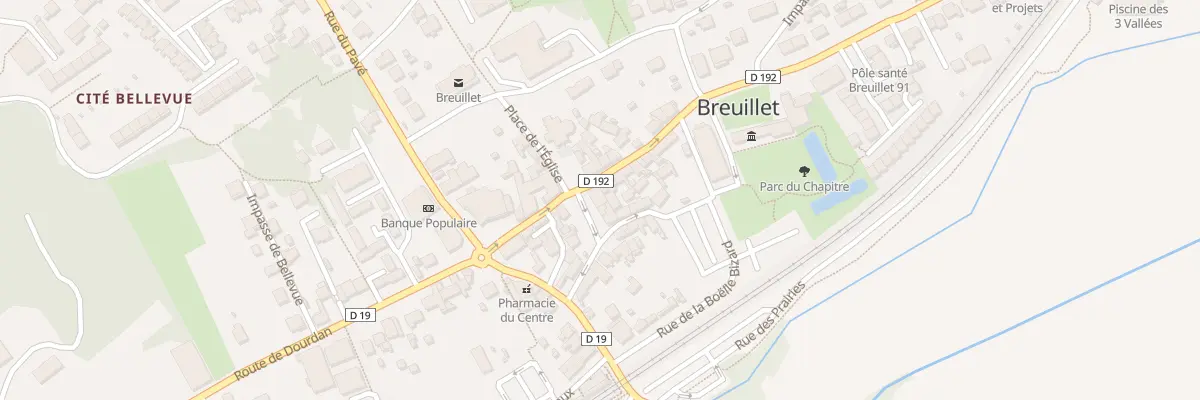 Plan du 24 Gr Grande Rue à Breuillet