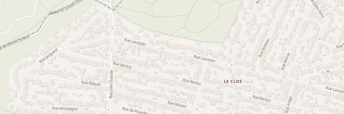 Plan du 87 Rue Lavoisier à Vélizy-Villacoublay