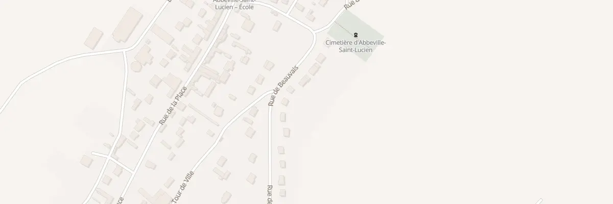 Plan du 17 Rue de Beauvais à Abbeville-Saint-Lucien