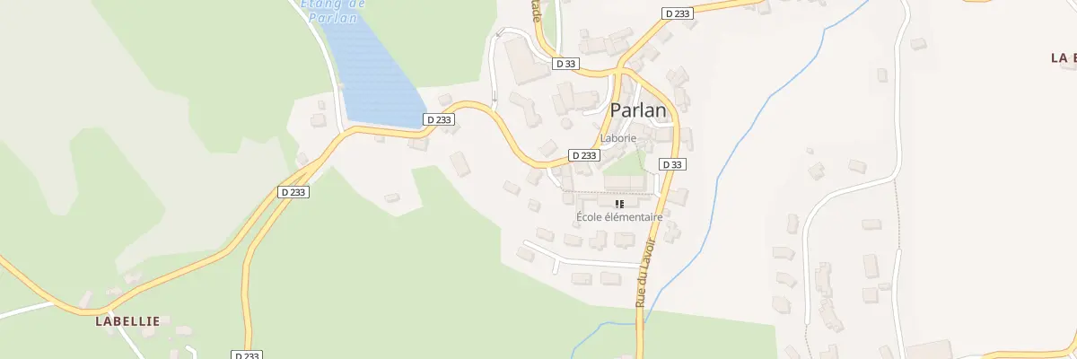 Plan du 15 Rue de l’Etang à Parlan