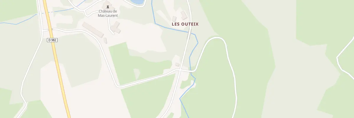 Plan du 5173 Patural des Boeufs à Croze