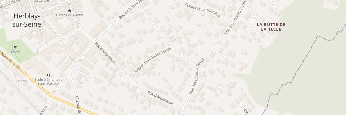 Plan du 12 Rue Henri Dunant à Herblay-sur-Seine